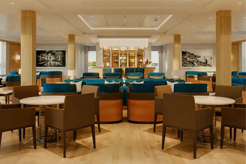 Bar on the Viking Brahmaputra